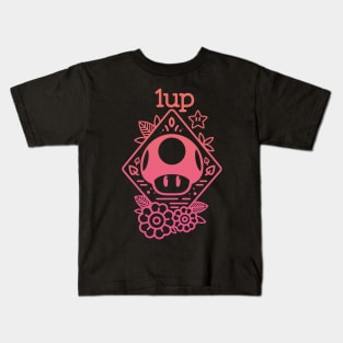 1 up pink Kids T-Shirt